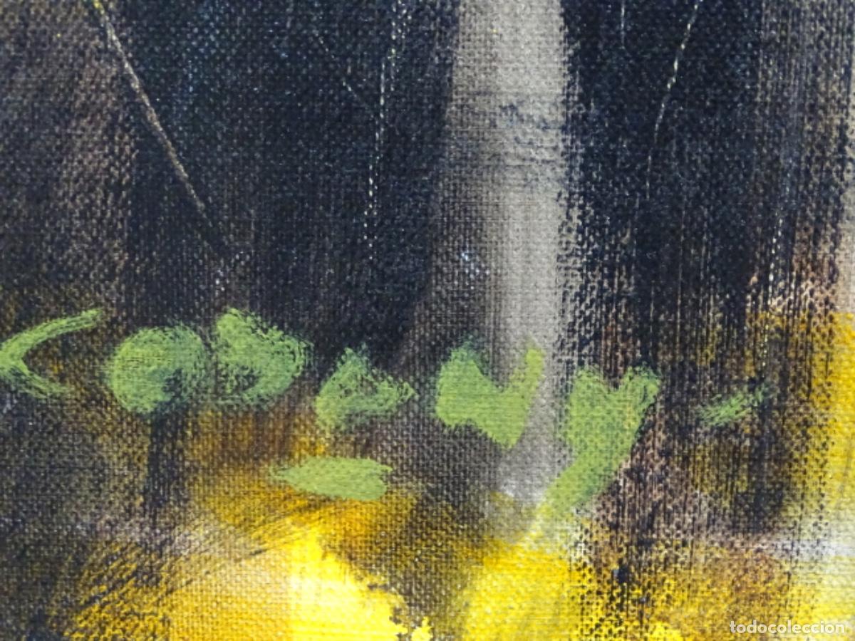 Arte: &Oacute;LEO SOBRE TELA DEL ARTISTA CODONY(SERNYA). - Foto 12