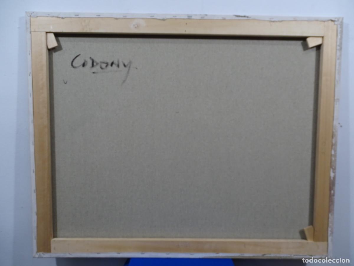 Arte: &Oacute;LEO SOBRE TELA DEL ARTISTA CODONY(SERNYA). - Foto 13