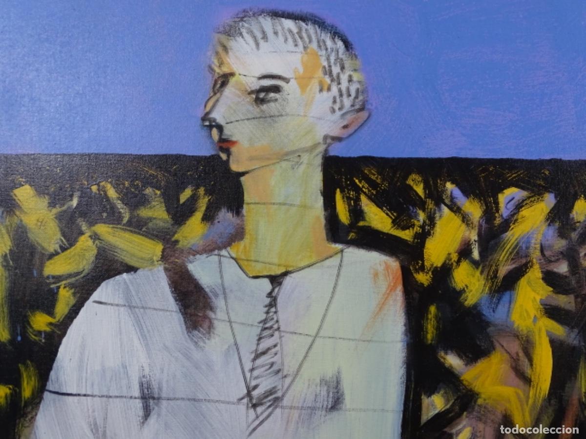 Arte: &Oacute;LEO SOBRE TELA DEL ARTISTA CODONY(SERNYA). - Foto 2