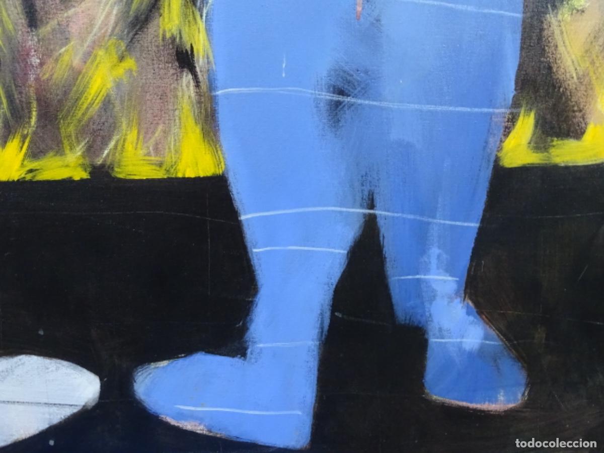 Arte: &Oacute;LEO SOBRE TELA DEL ARTISTA CODONY(SERNYA). - Foto 5