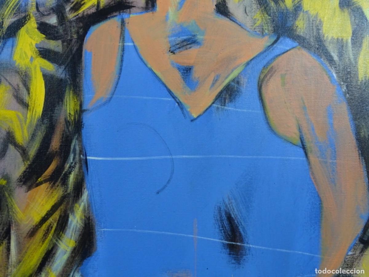 Arte: &Oacute;LEO SOBRE TELA DEL ARTISTA CODONY(SERNYA). - Foto 6