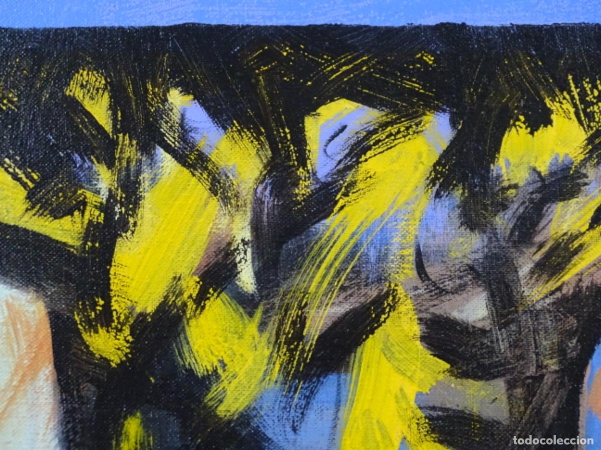 Arte: &Oacute;LEO SOBRE TELA DEL ARTISTA CODONY(SERNYA). - Foto 10