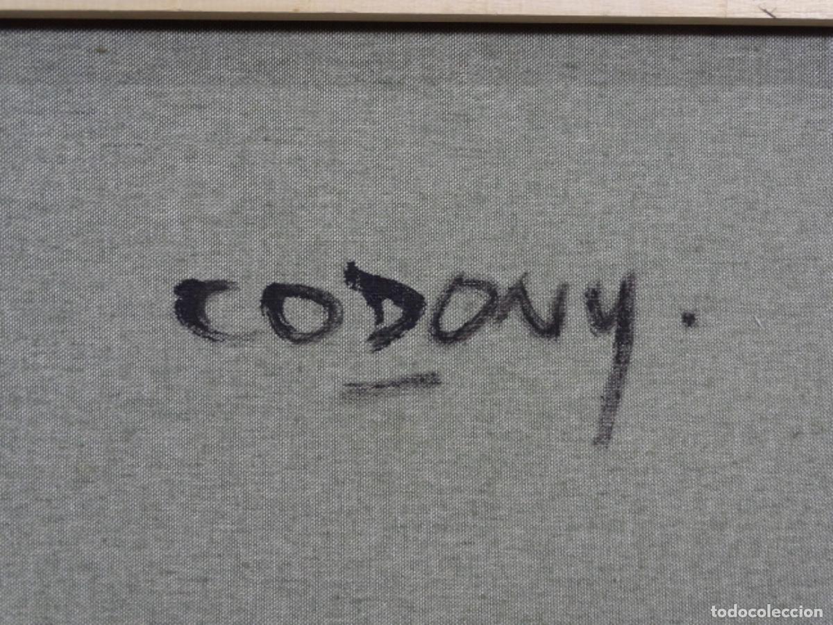 Arte: &Oacute;LEO SOBRE TELA DEL ARTISTA CODONY(SERNYA). - Foto 17