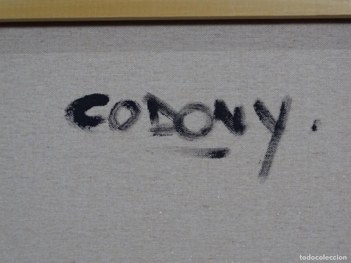 Arte: &Oacute;LEO SOBRE TELA DEL ARTISTA CODONY(SERNYA). - Foto 11