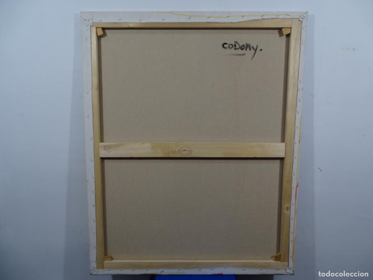Arte: &Oacute;LEO SOBRE TELA DEL ARTISTA CODONY(SERNYA). - Foto 10