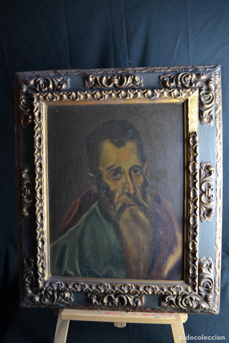 Arte: COPIA DE EL GRECO. OLEO SOBRE LIENZO - Foto 1