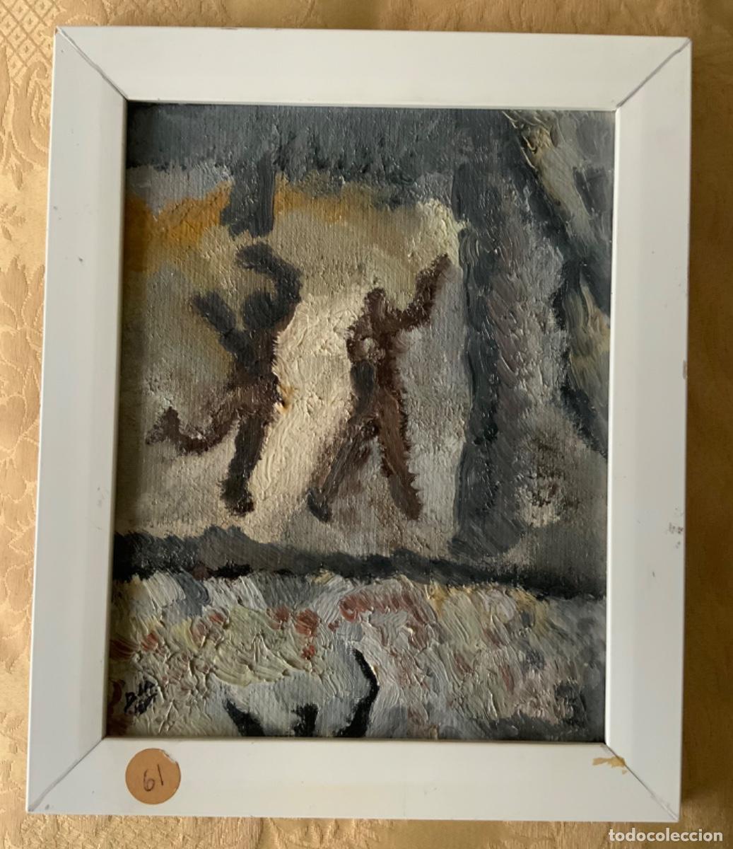 Arte: &Oacute;LEO SOBRE TABLA FIRMADO - Foto 5
