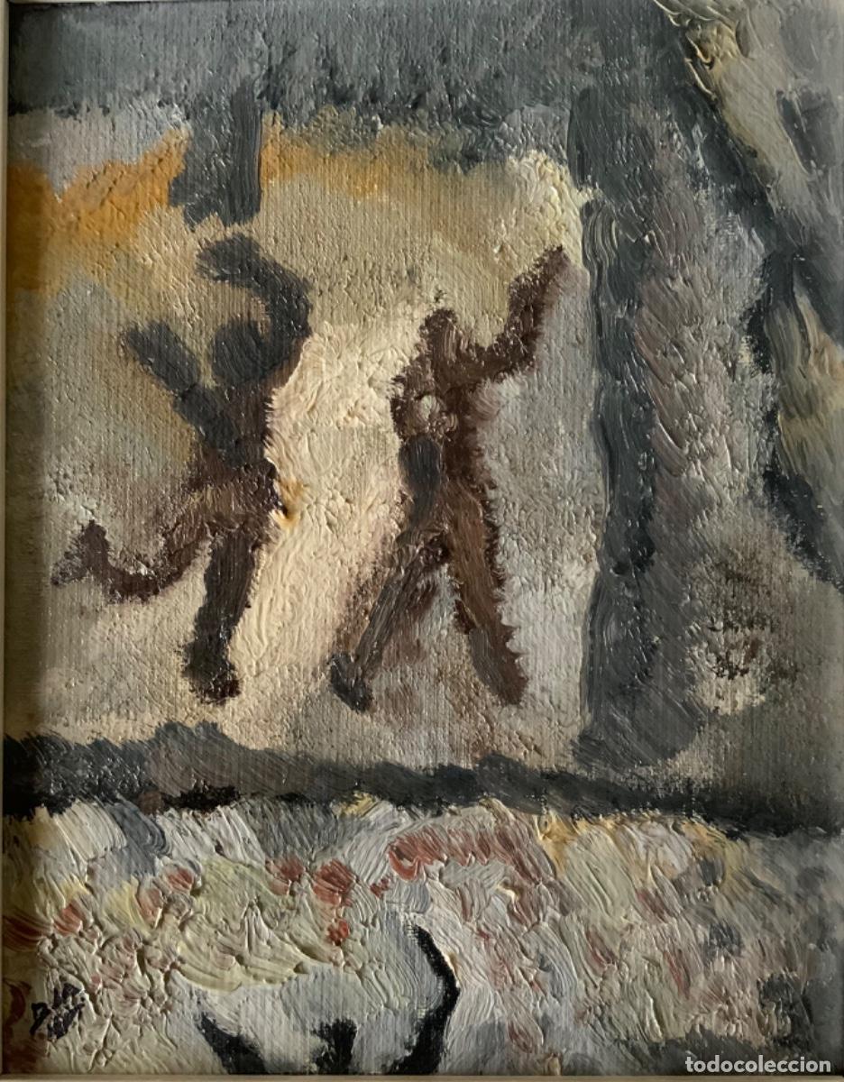 Arte: &Oacute;LEO SOBRE TABLA FIRMADO - Foto 2