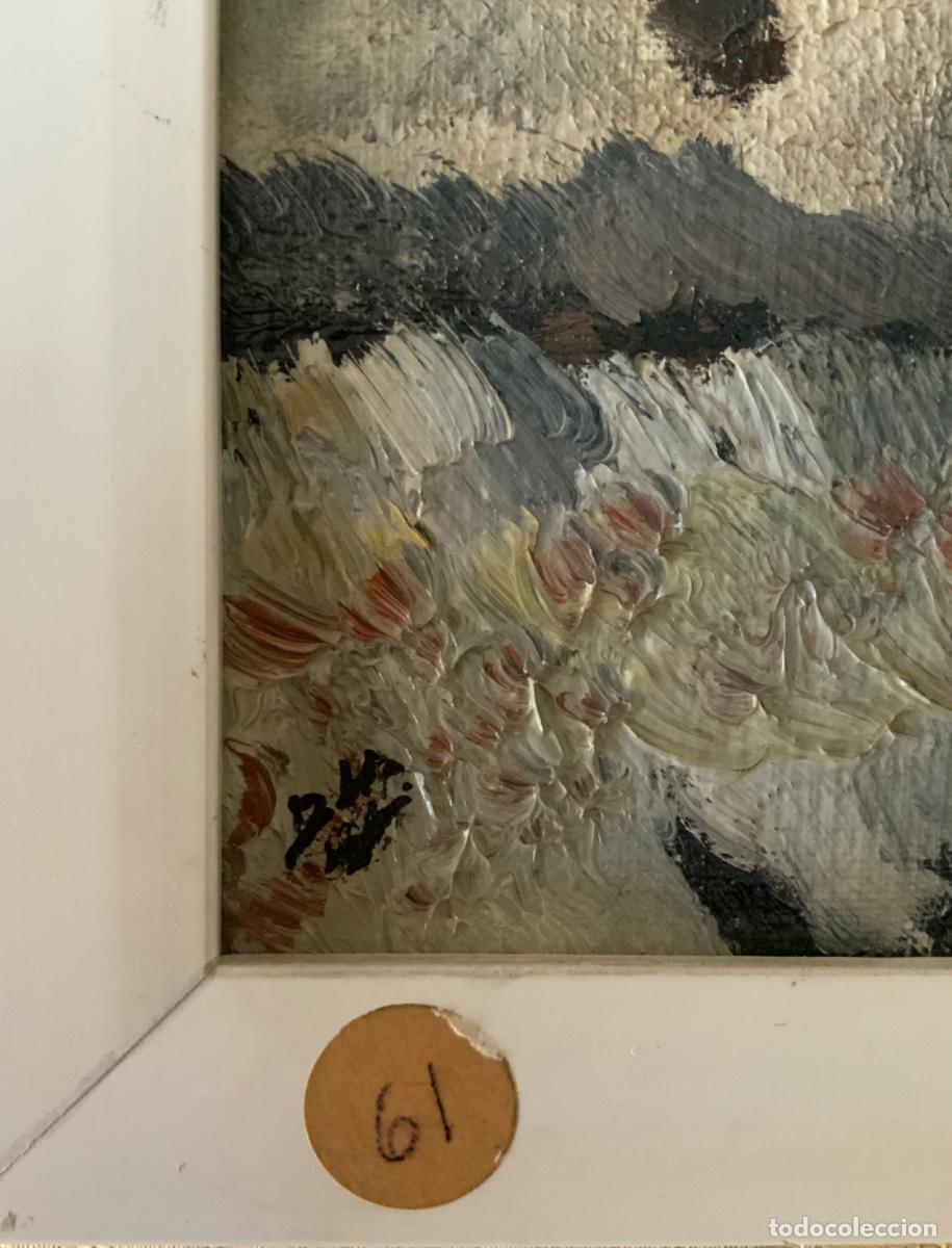 Arte: &Oacute;LEO SOBRE TABLA FIRMADO - Foto 4