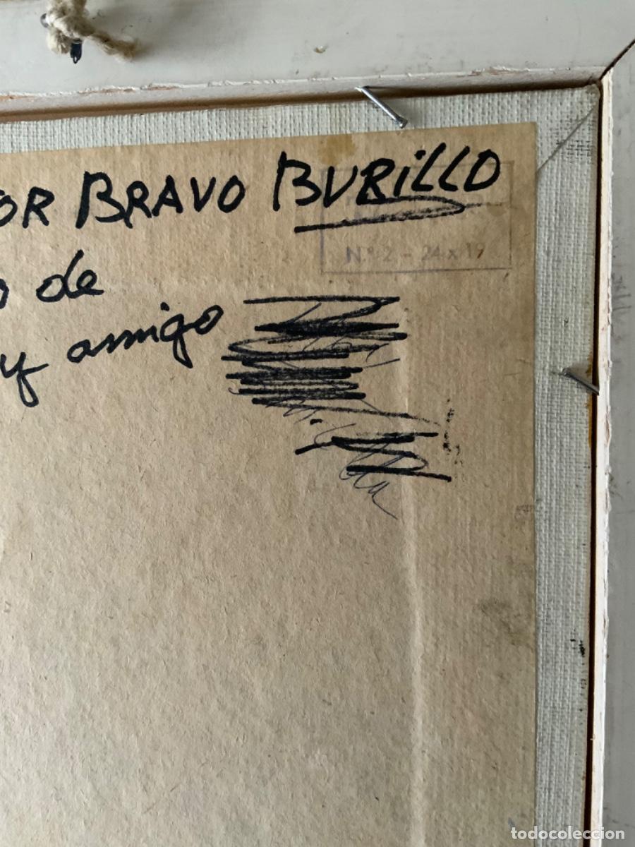 Arte: &Oacute;LEO SOBRE TABLA FIRMADO - Foto 7