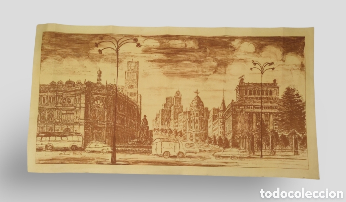 Arte: Plumilla plaza Cibeles Alberti - Foto 2