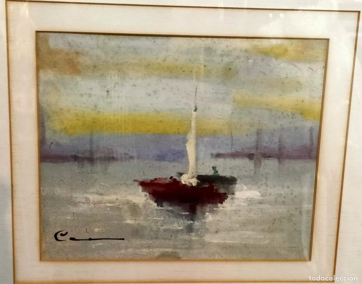 Arte: Oleo sobre tabla, siglo XX. - Foto 3