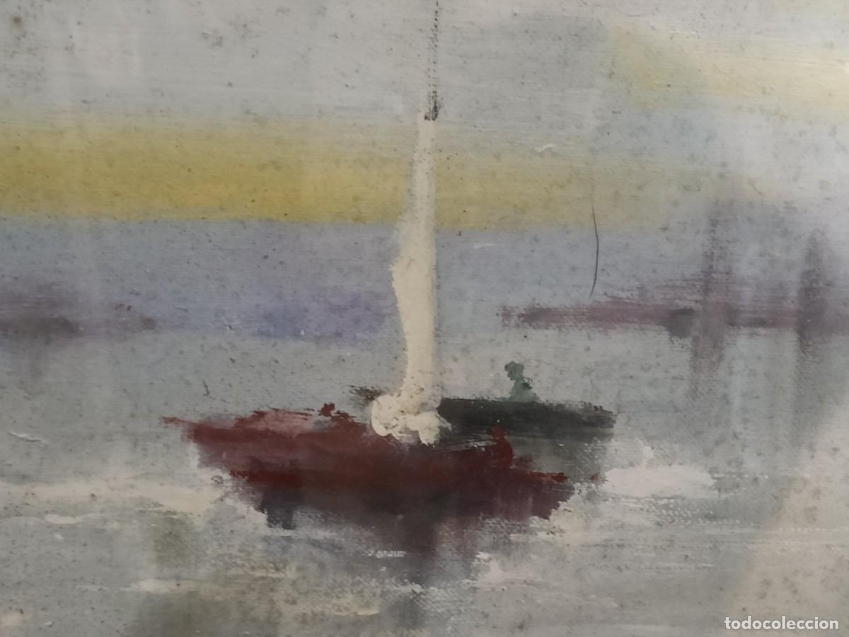 Arte: Oleo sobre tabla, siglo XX. - Foto 4