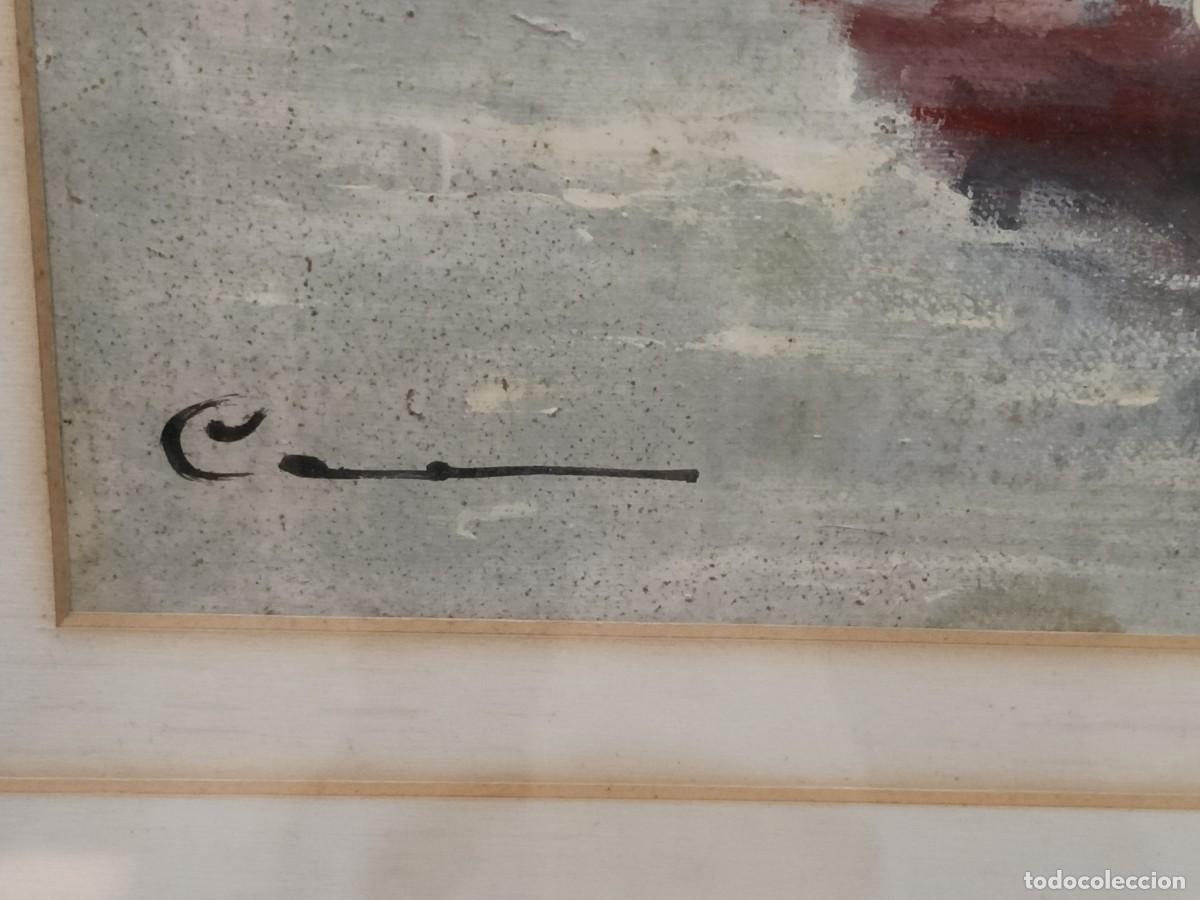Arte: Oleo sobre tabla, siglo XX. - Foto 5