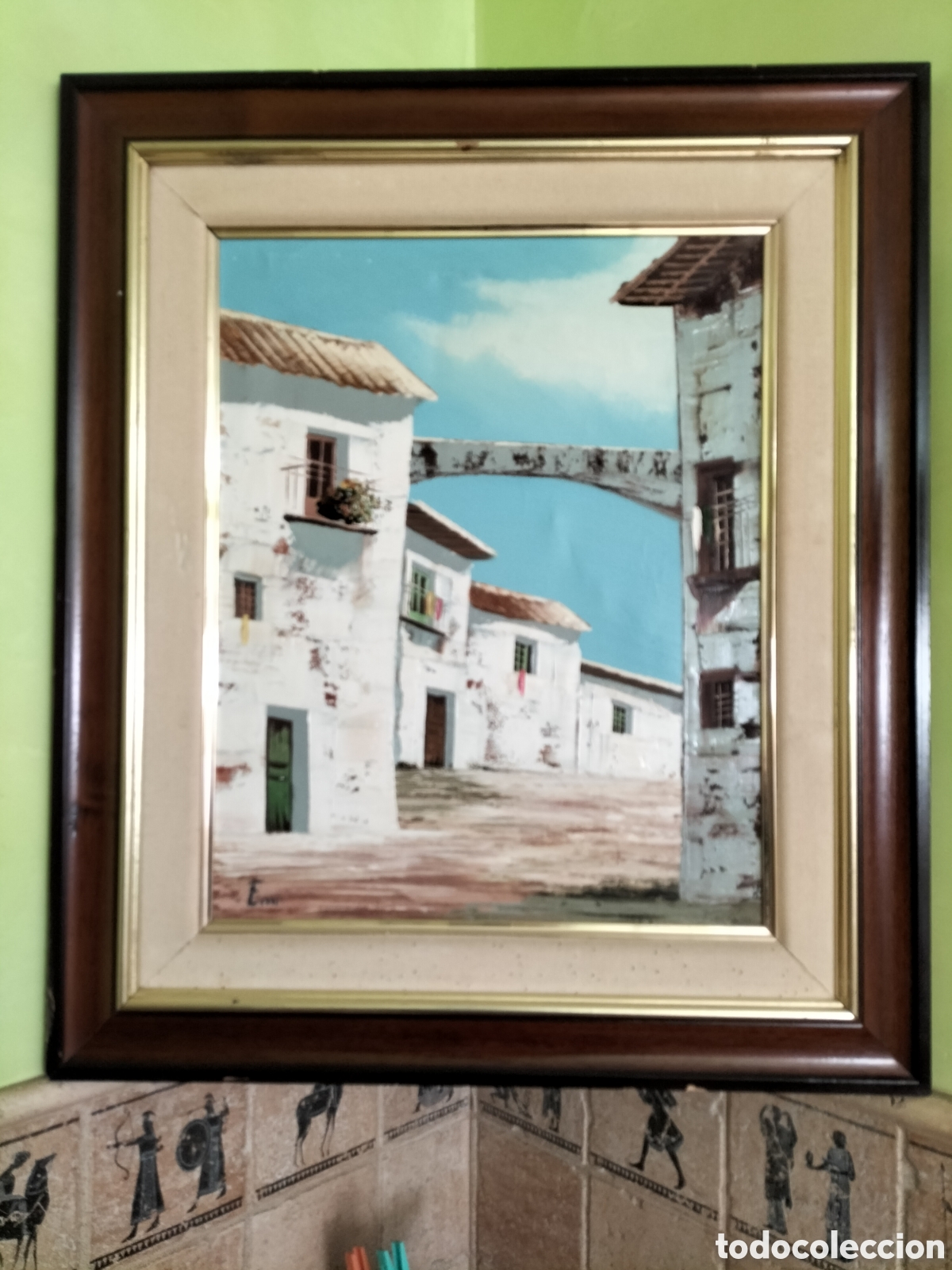 Arte: Cuadro pintura al oleo - Foto 1