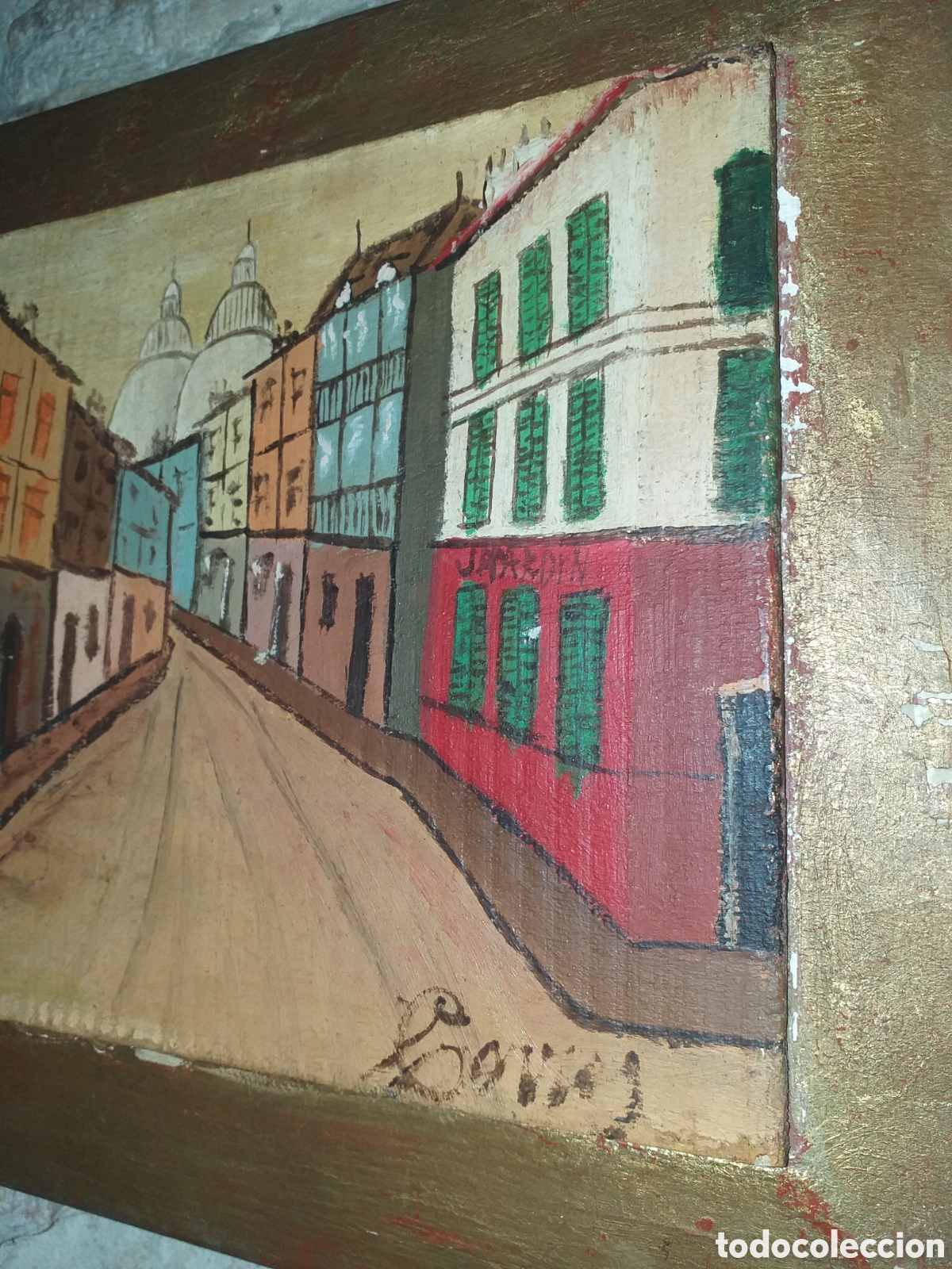 Arte: Pintura en tabla antigua - Foto 6
