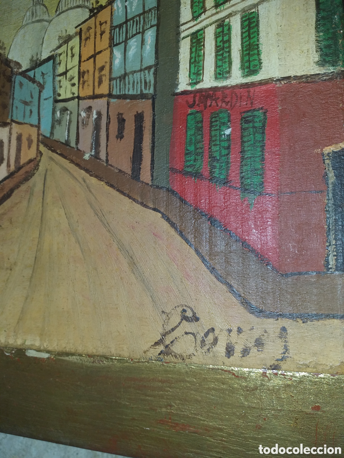 Arte: Pintura en tabla antigua - Foto 7