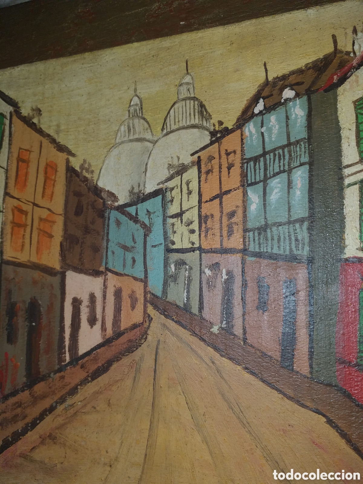 Arte: Pintura en tabla antigua - Foto 8