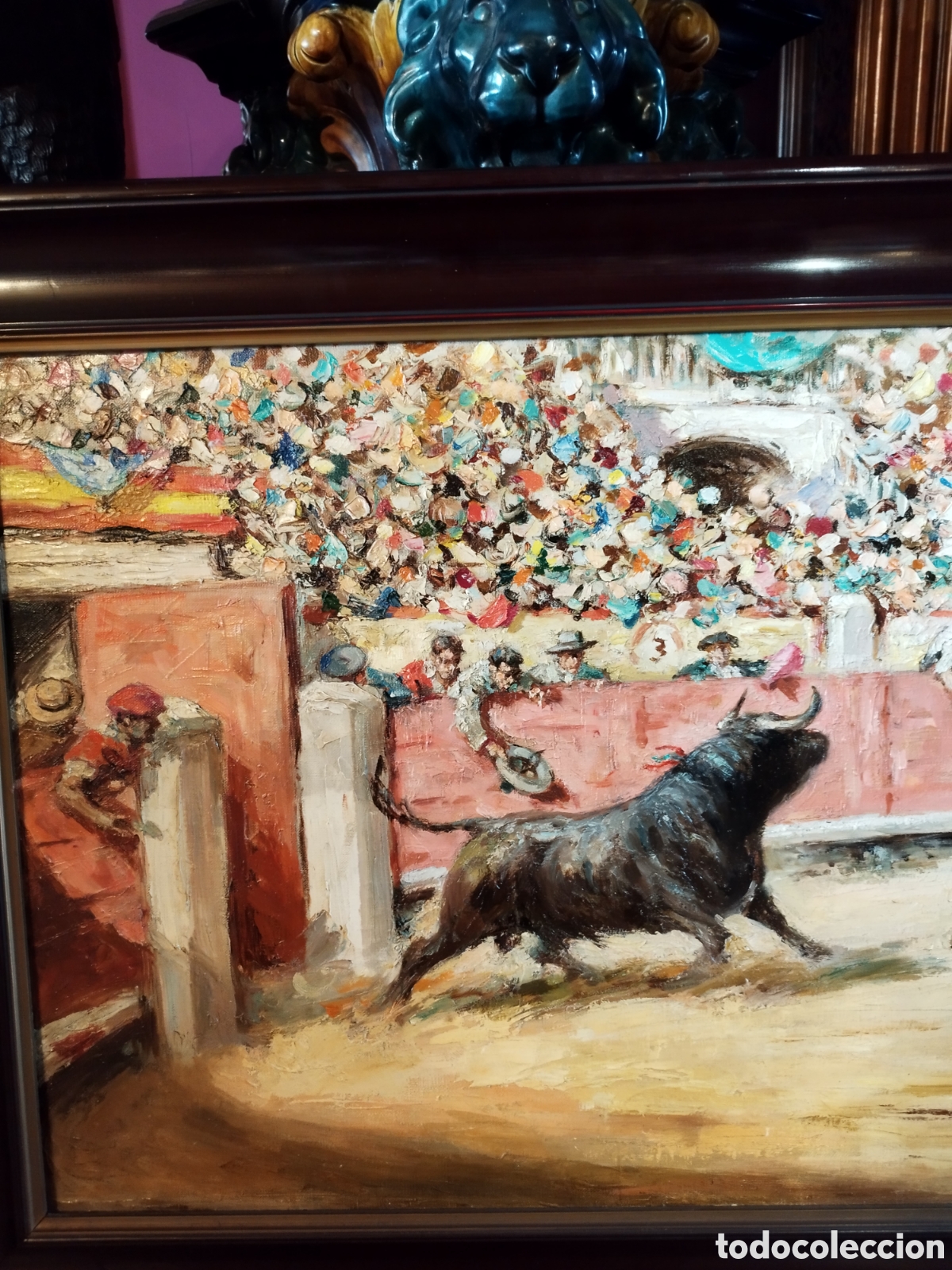 Arte: Cuadro taurino Santos Saavedra - Foto 3