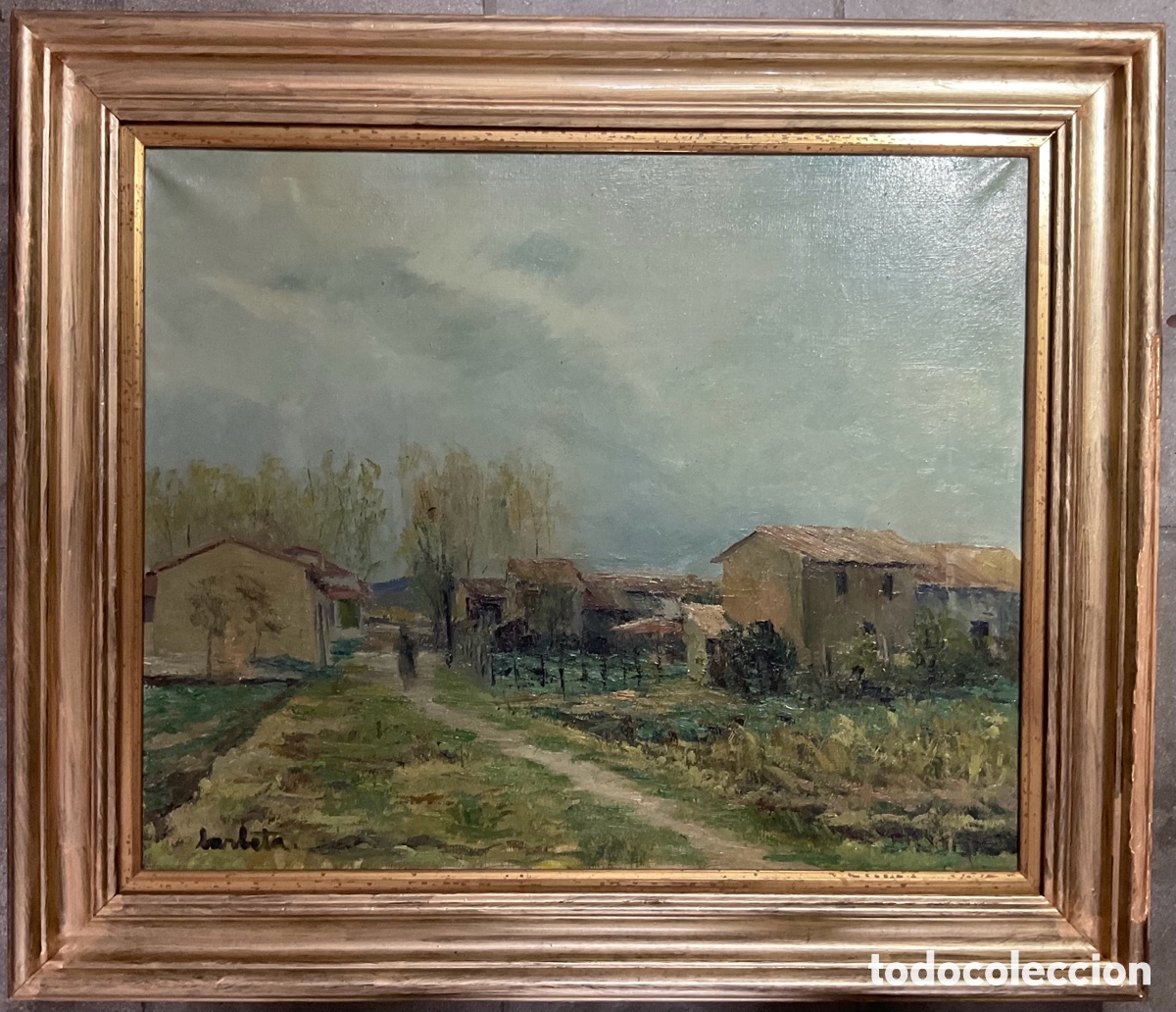 Arte: Joan Barbeta Antones Oleo Paisaje