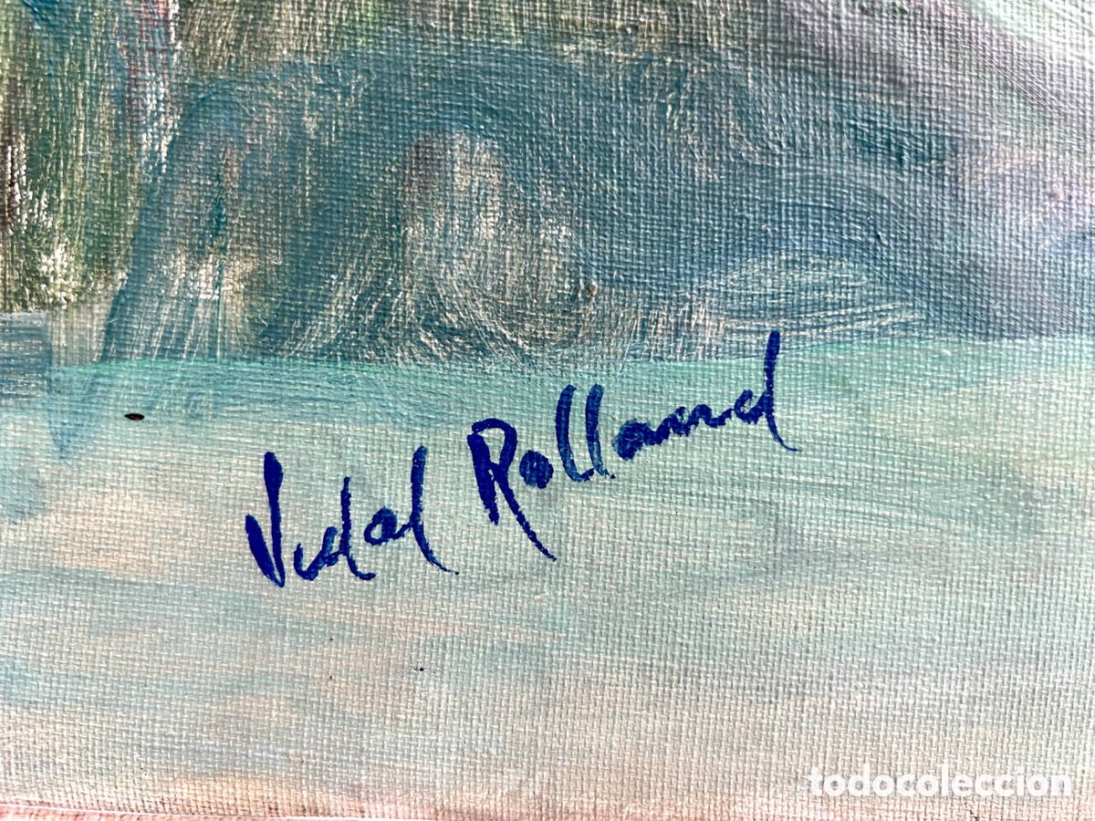 Arte: &Oacute;leo sobre lienzo Vidal Rolland - Foto 5