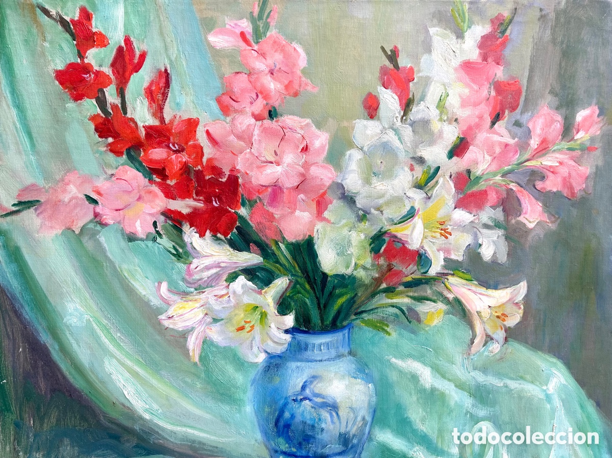 Arte: &Oacute;leo sobre lienzo Vidal Rolland - Foto 6