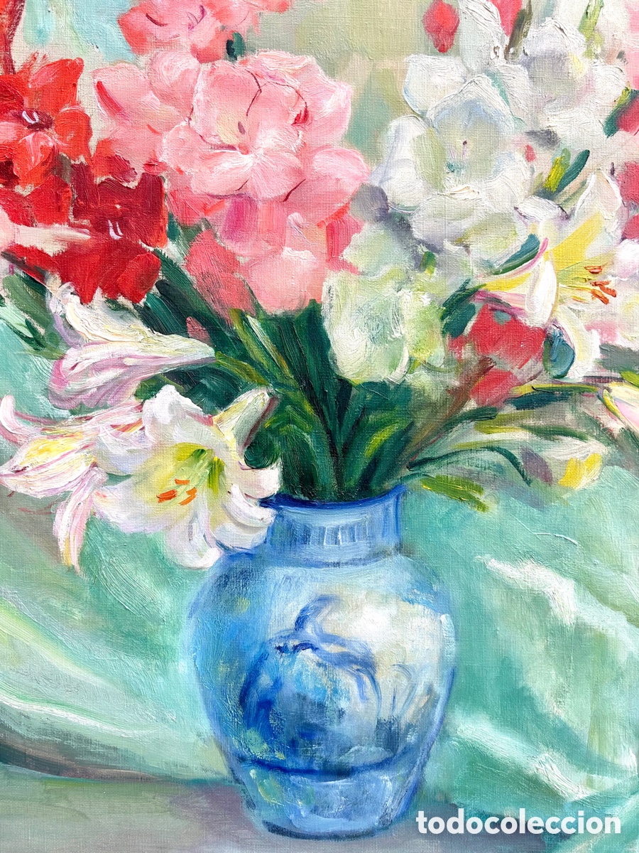 Arte: &Oacute;leo sobre lienzo Vidal Rolland - Foto 7