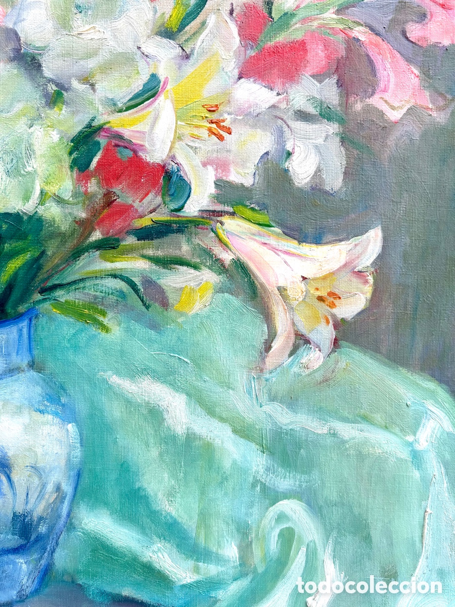 Arte: &Oacute;leo sobre lienzo Vidal Rolland - Foto 10