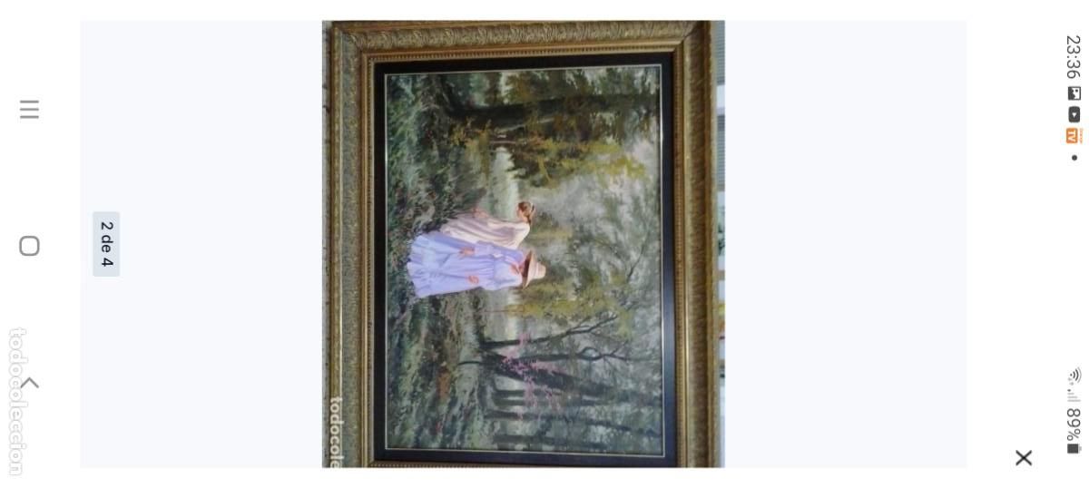 Arte: &Oacute;leo sobre lienzo de Rafael Fuster - Foto 2