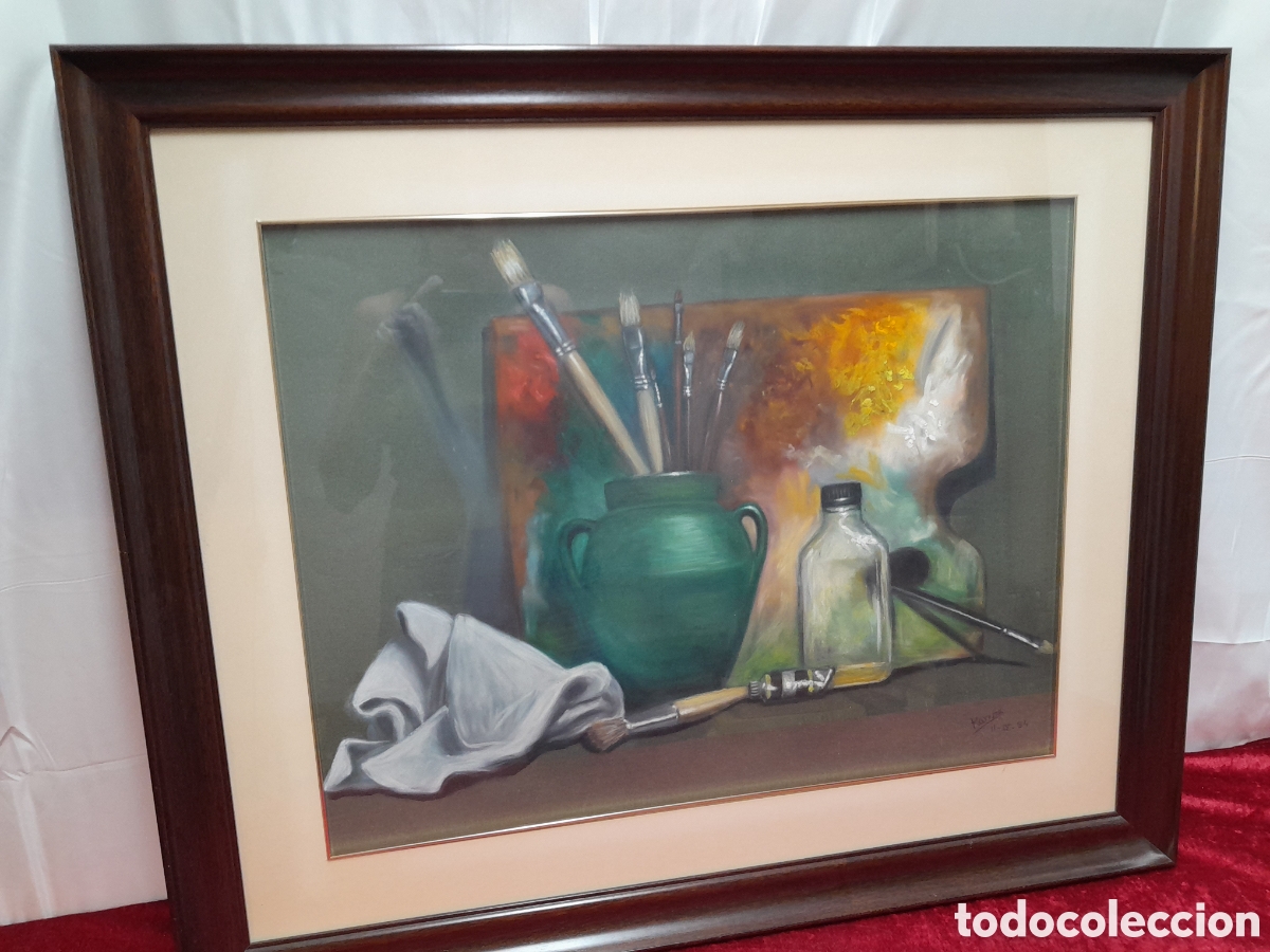 Arte: A-412. T&Eacute;CNICA MIXTA. BODEG&Oacute;N. 1984. - Foto 5