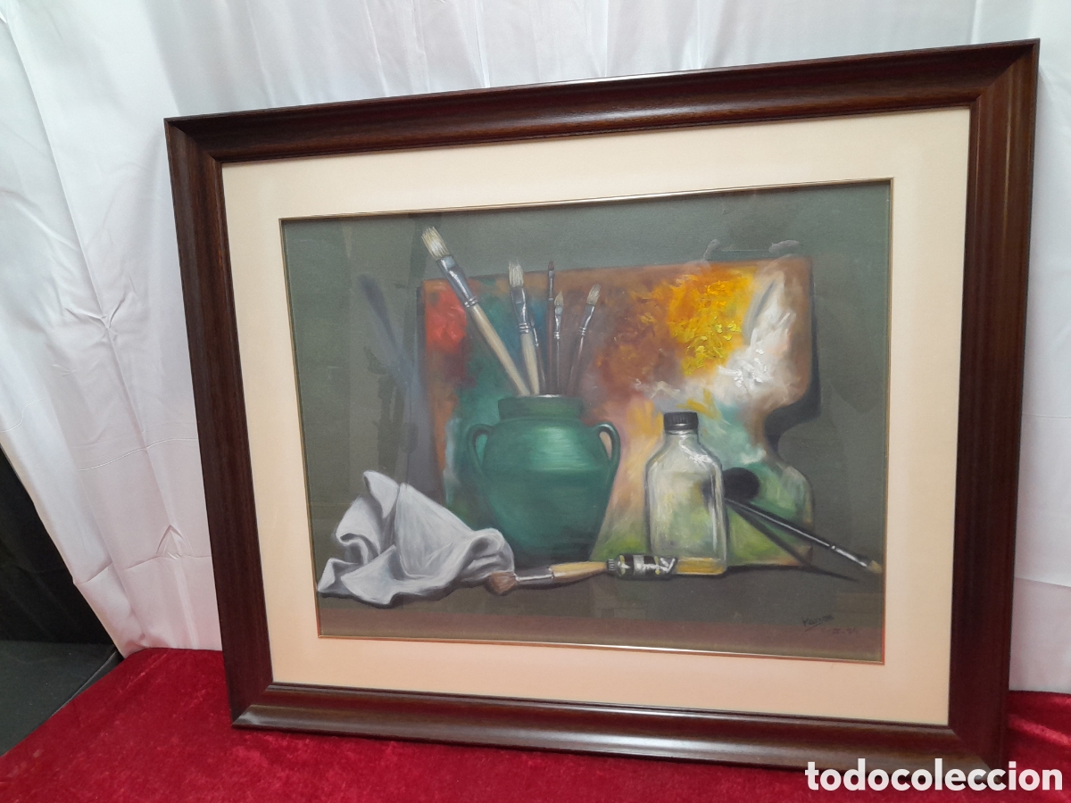 Arte: A-412. T&Eacute;CNICA MIXTA. BODEG&Oacute;N. 1984. - Foto 6