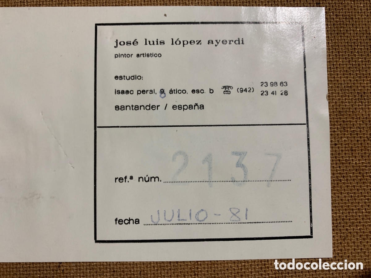 Arte: &Oacute;leo sobre tabla L&oacute;pez ayerdi - Foto 3