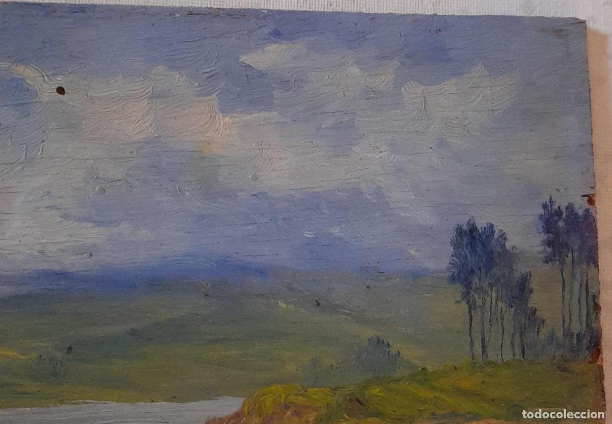 Arte: OLEO SOBRE TABLA DE JOS&Eacute; LEYRA DOM&Iacute;NGUEZ - Foto 2