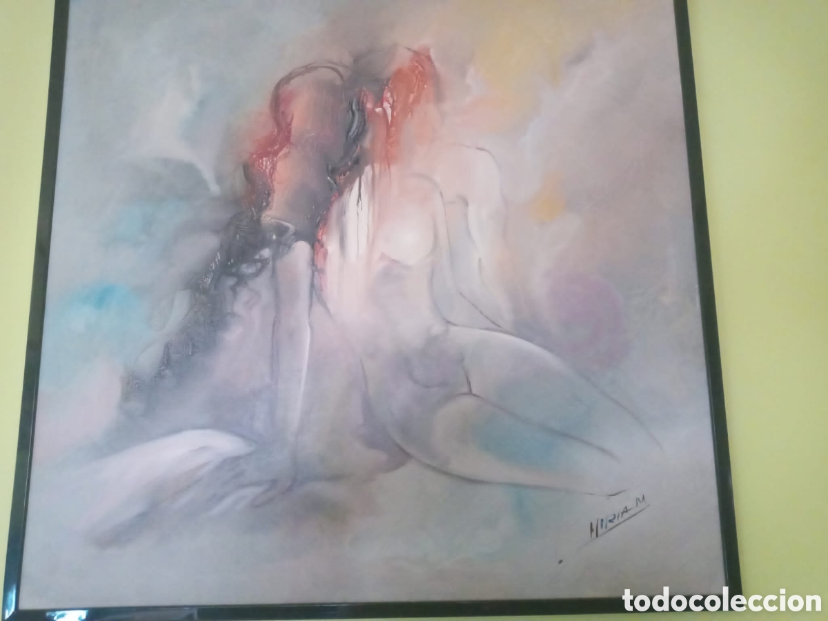 Arte: Cuadro de pareja al &oacute;leo grande - Foto 3