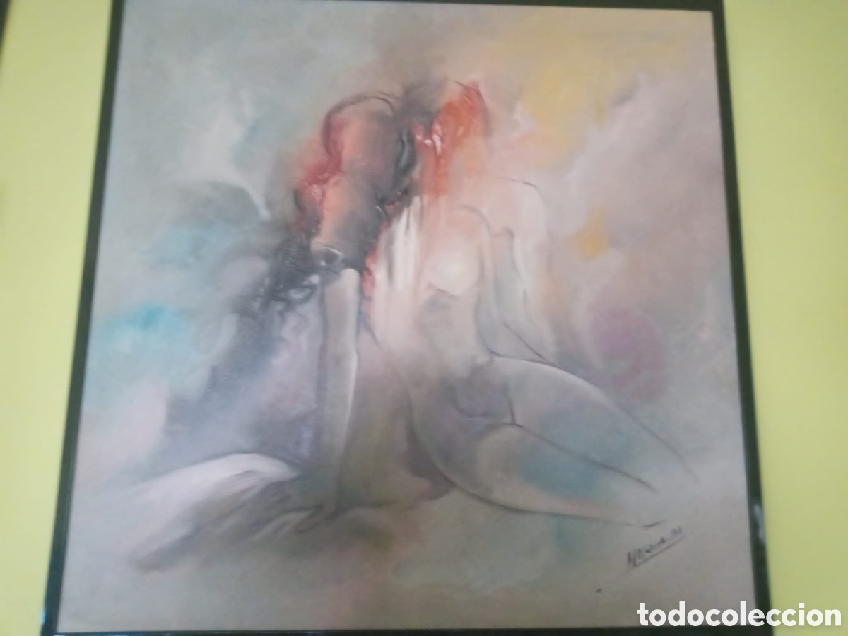 Arte: Cuadro de pareja al &oacute;leo grande - Foto 5