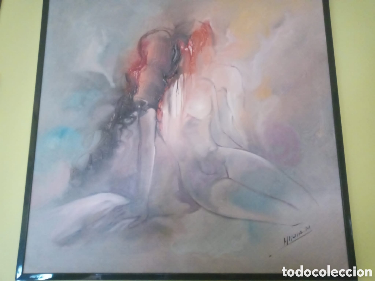 Arte: Cuadro de pareja al &oacute;leo grande - Foto 6