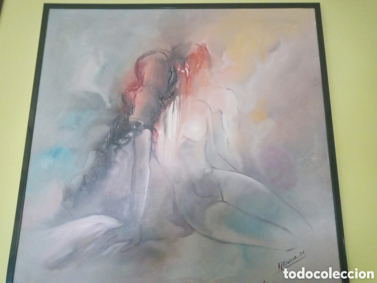 Arte: Cuadro de pareja al &oacute;leo grande - Foto 7