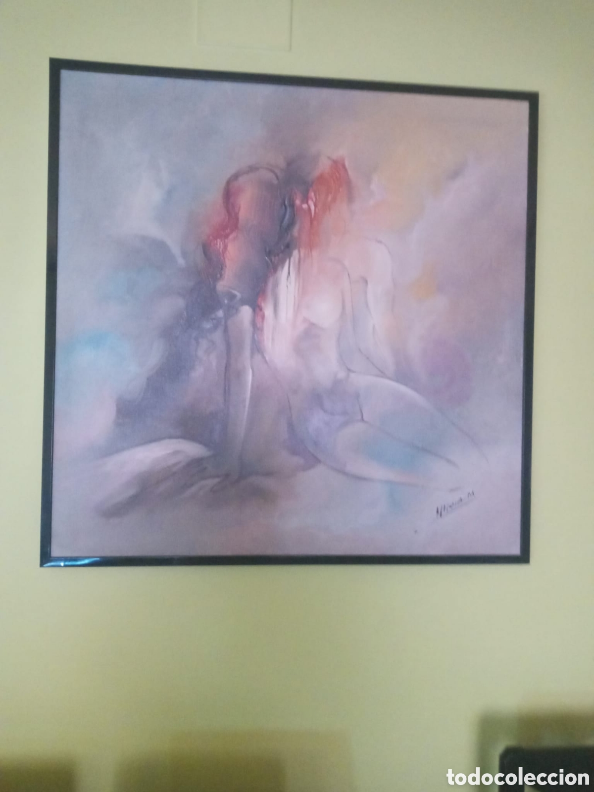 Arte: Cuadro de pareja al &oacute;leo grande - Foto 10