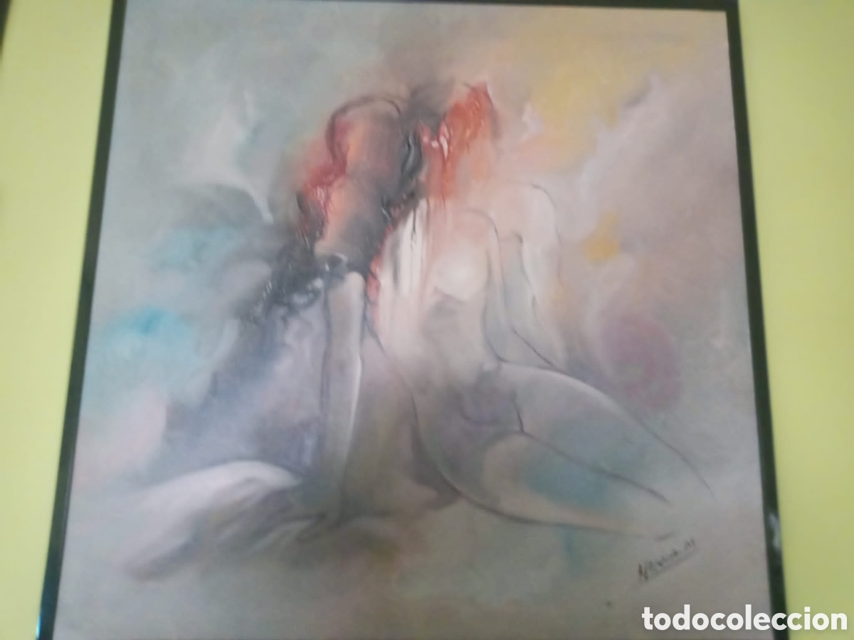 Arte: Cuadro de pareja al &oacute;leo grande - Foto 1