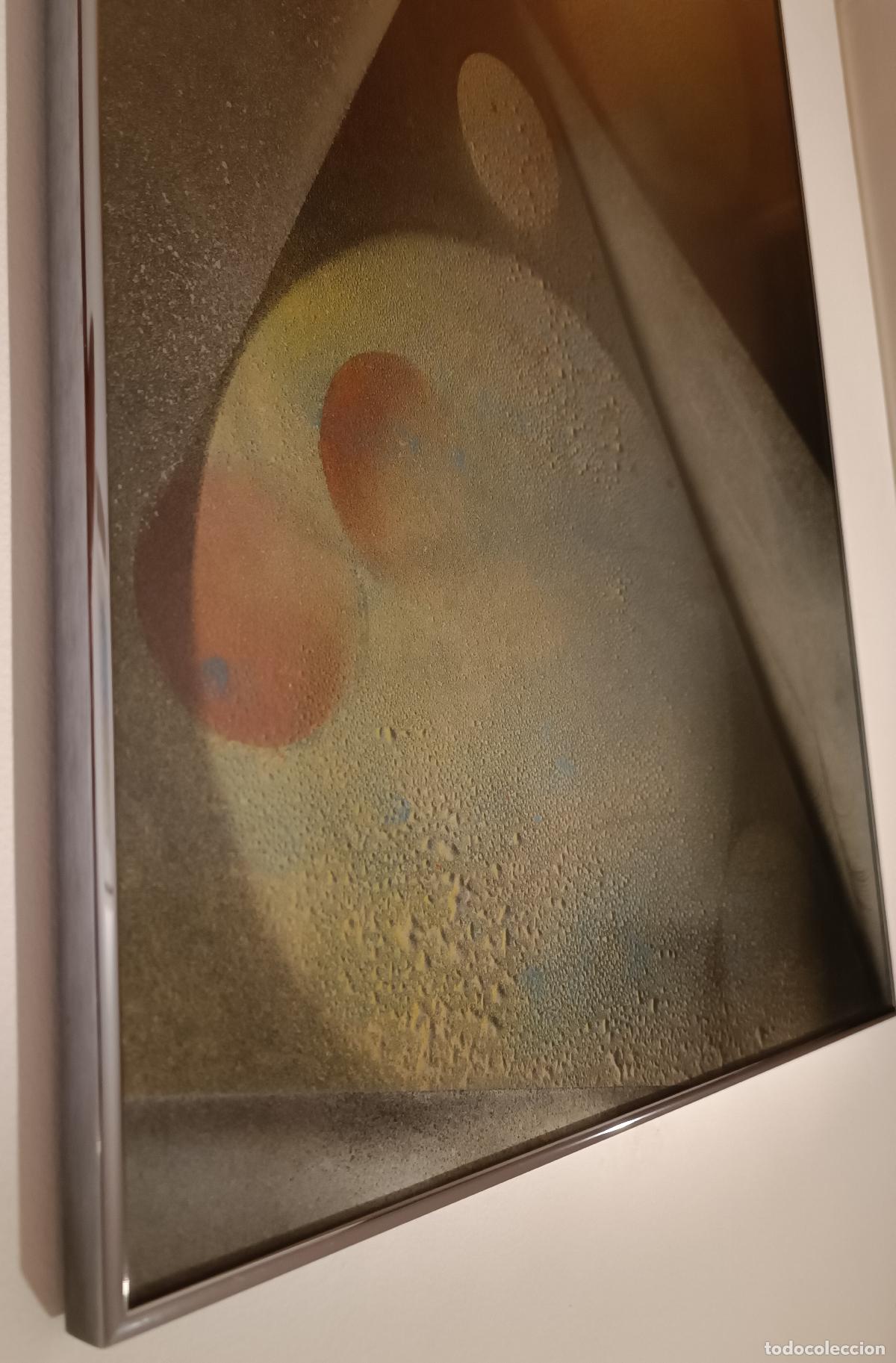 Arte: CUADRO ABSTRACTO ORIGINAL MIRANDA 1973 - Foto 4