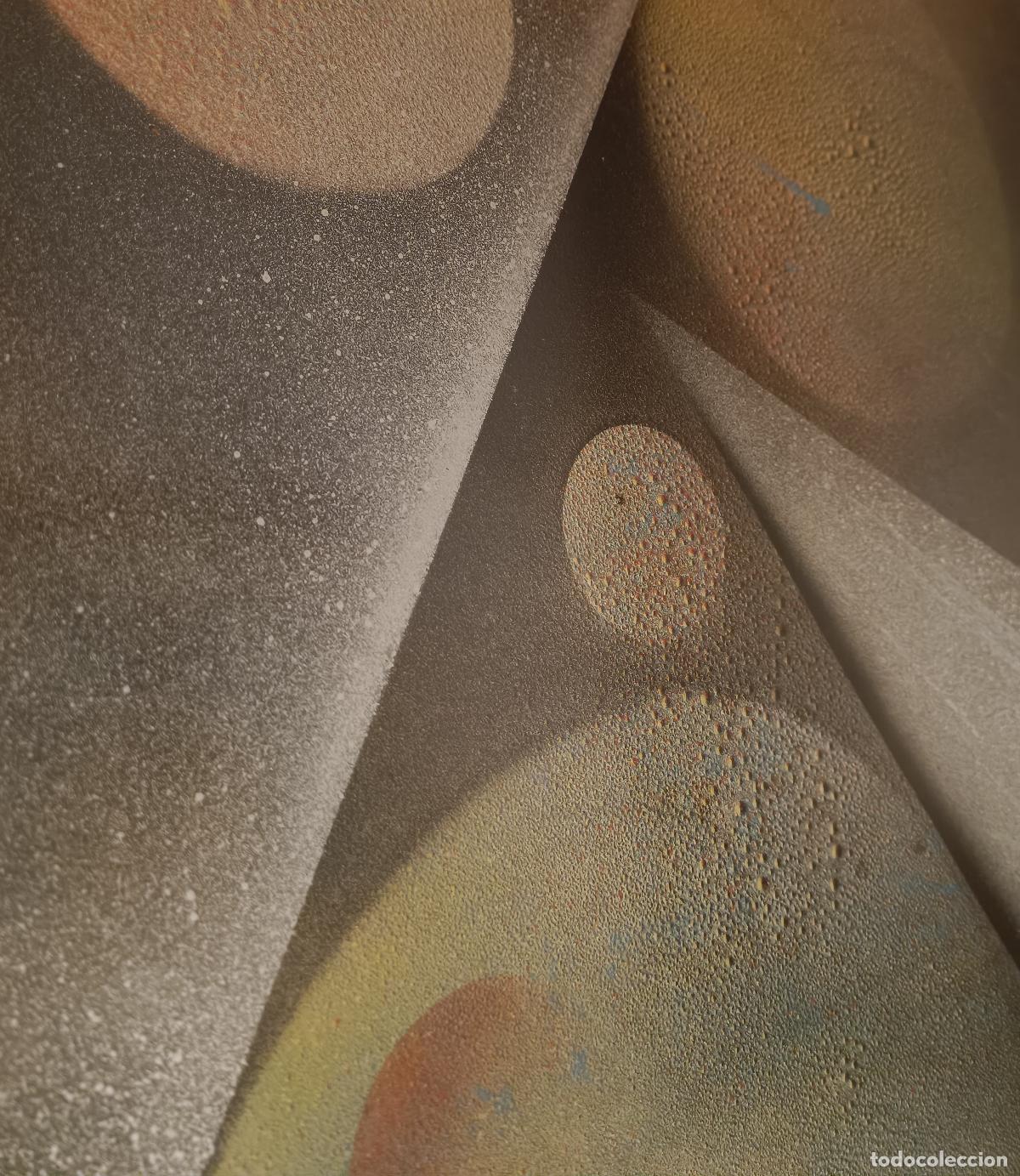 Arte: CUADRO ABSTRACTO ORIGINAL MIRANDA 1973 - Foto 5