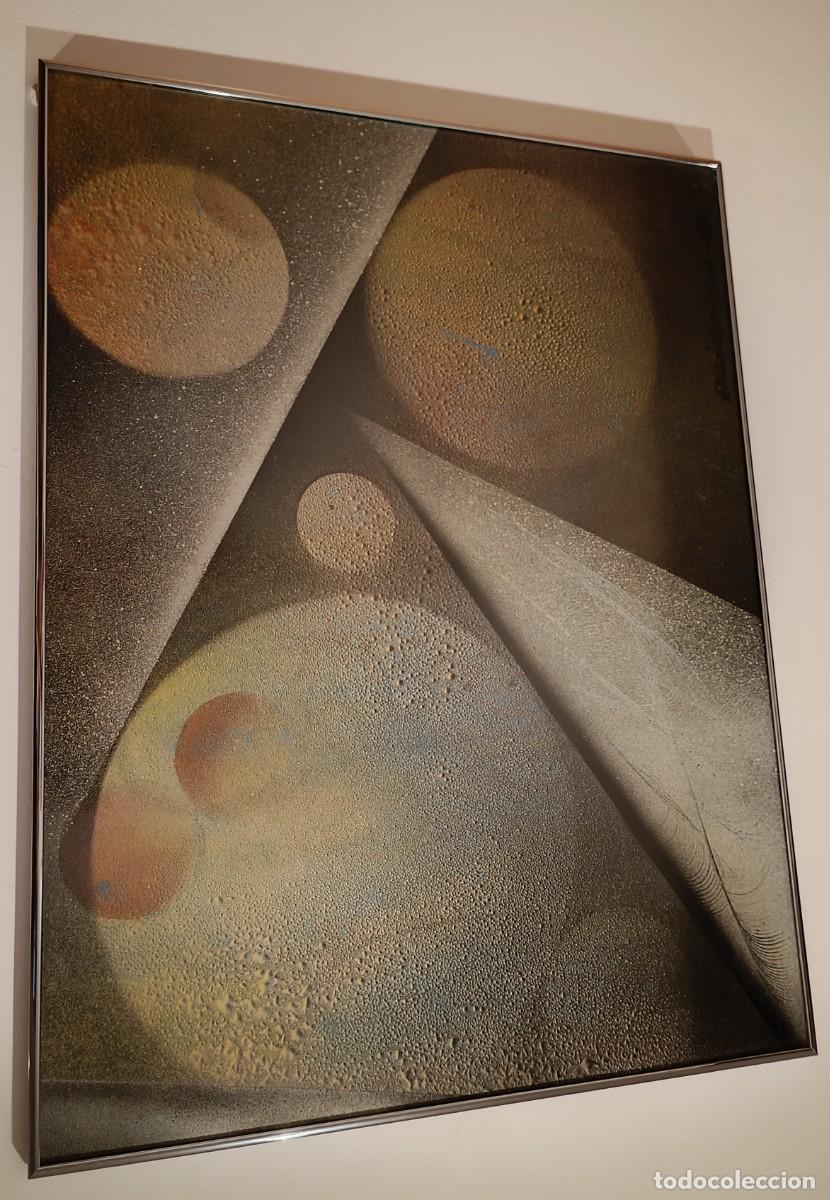 Arte: CUADRO ABSTRACTO ORIGINAL MIRANDA 1973 - Foto 1