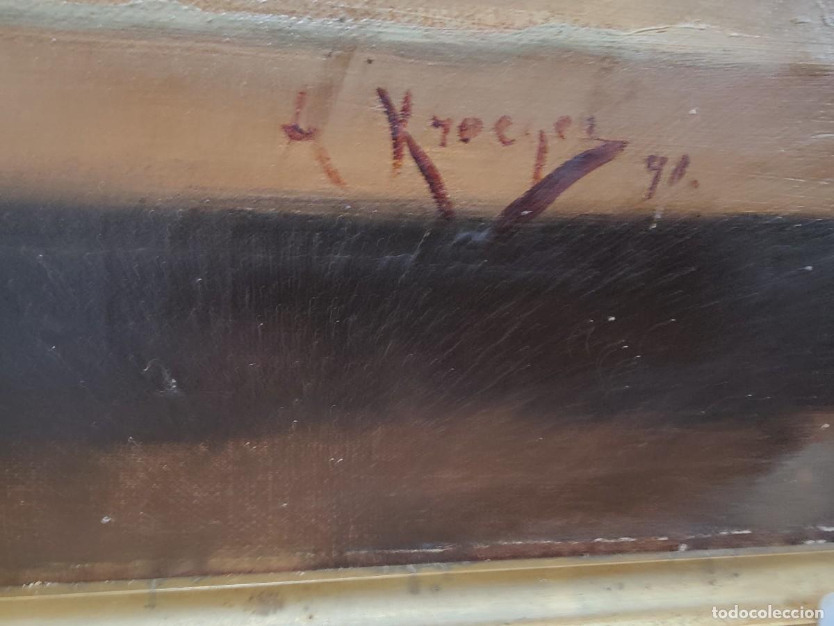 Arte: Bodeg&oacute;n con pescados firmado - Foto 5