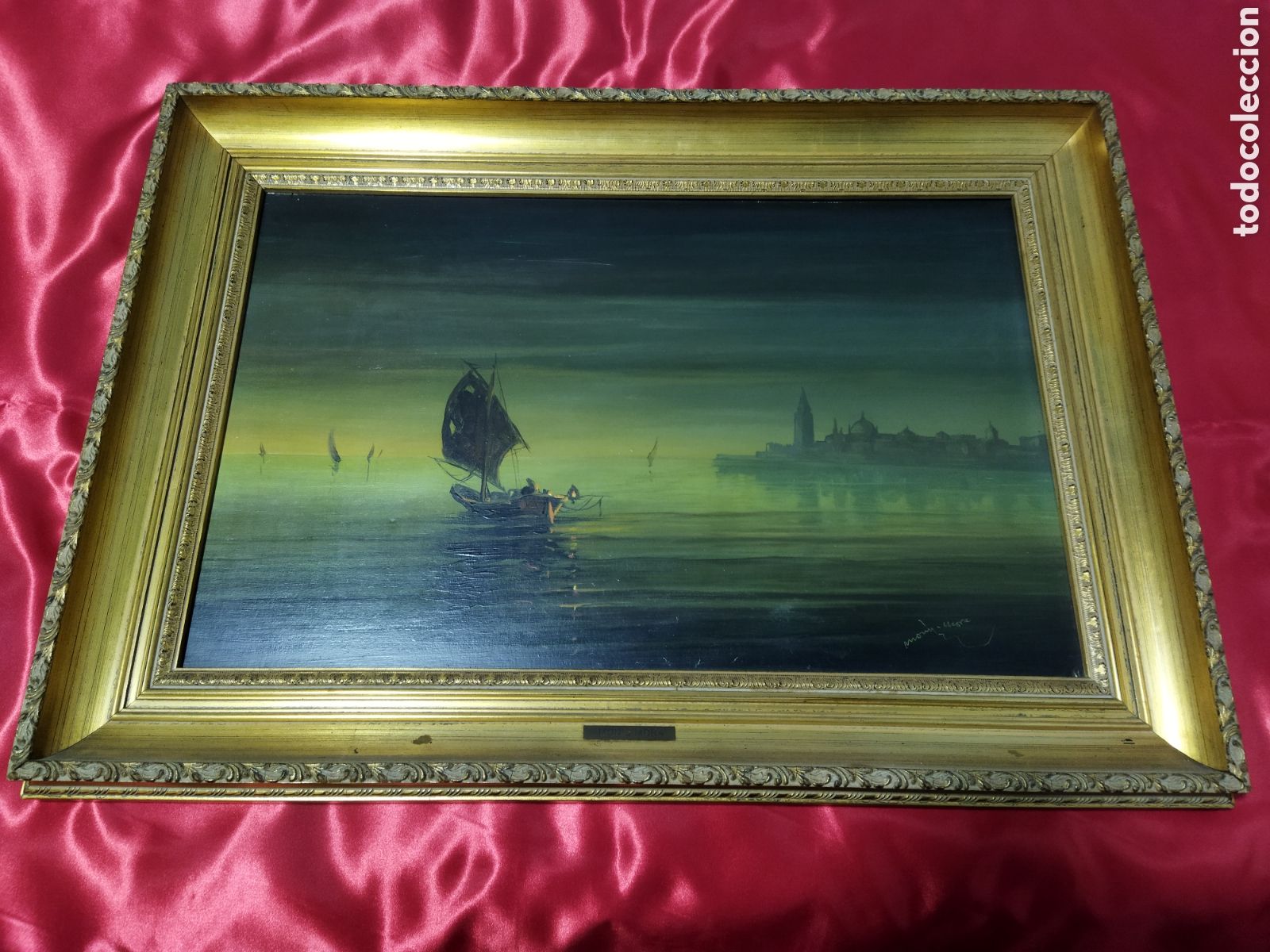 Art: Cuadro al oleo de Monis mora