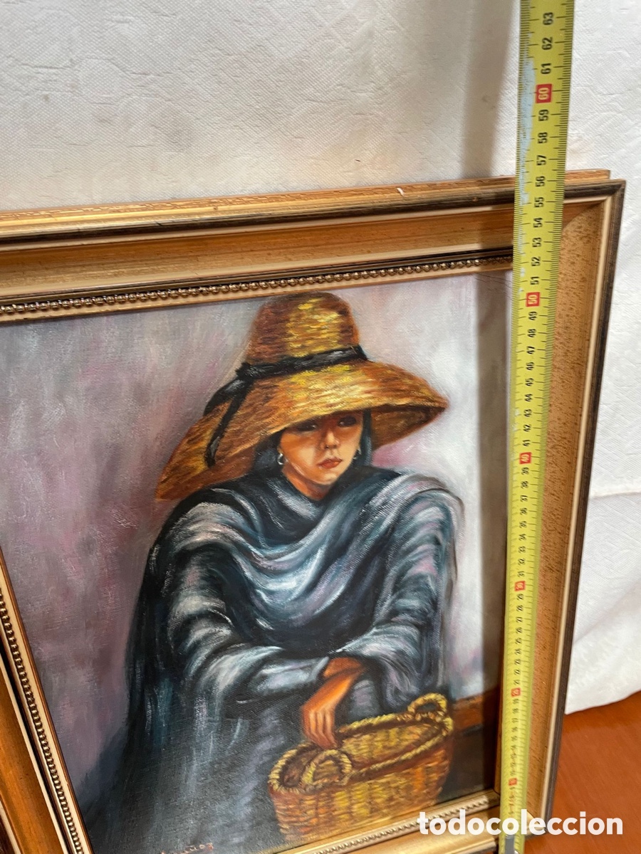 Arte: cuadro oleo c mu&ntilde;oz - Foto 2