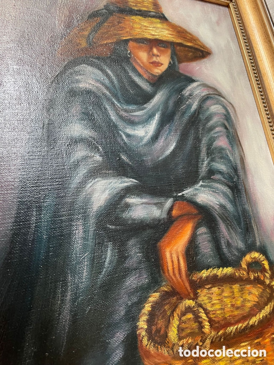 Arte: cuadro oleo c mu&ntilde;oz - Foto 3