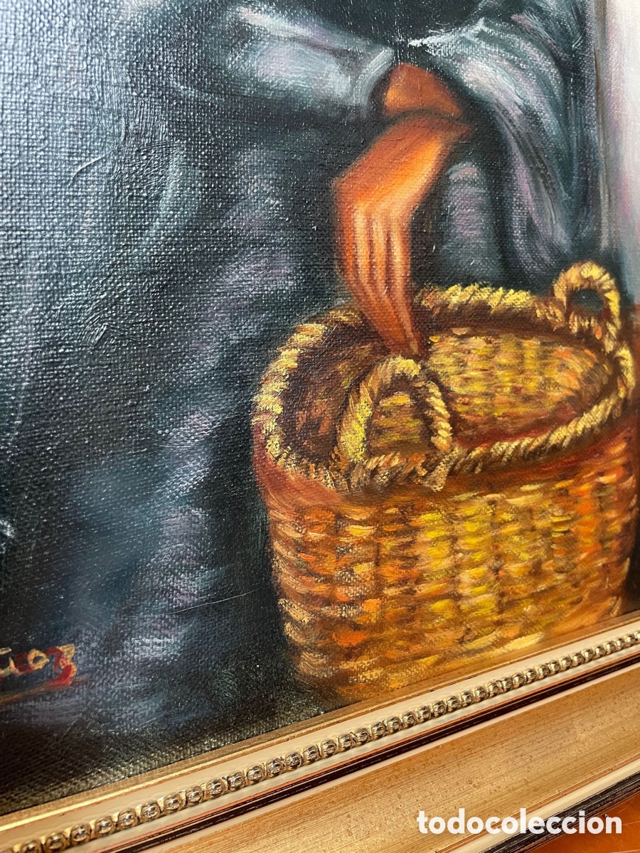 Arte: cuadro oleo c mu&ntilde;oz - Foto 6