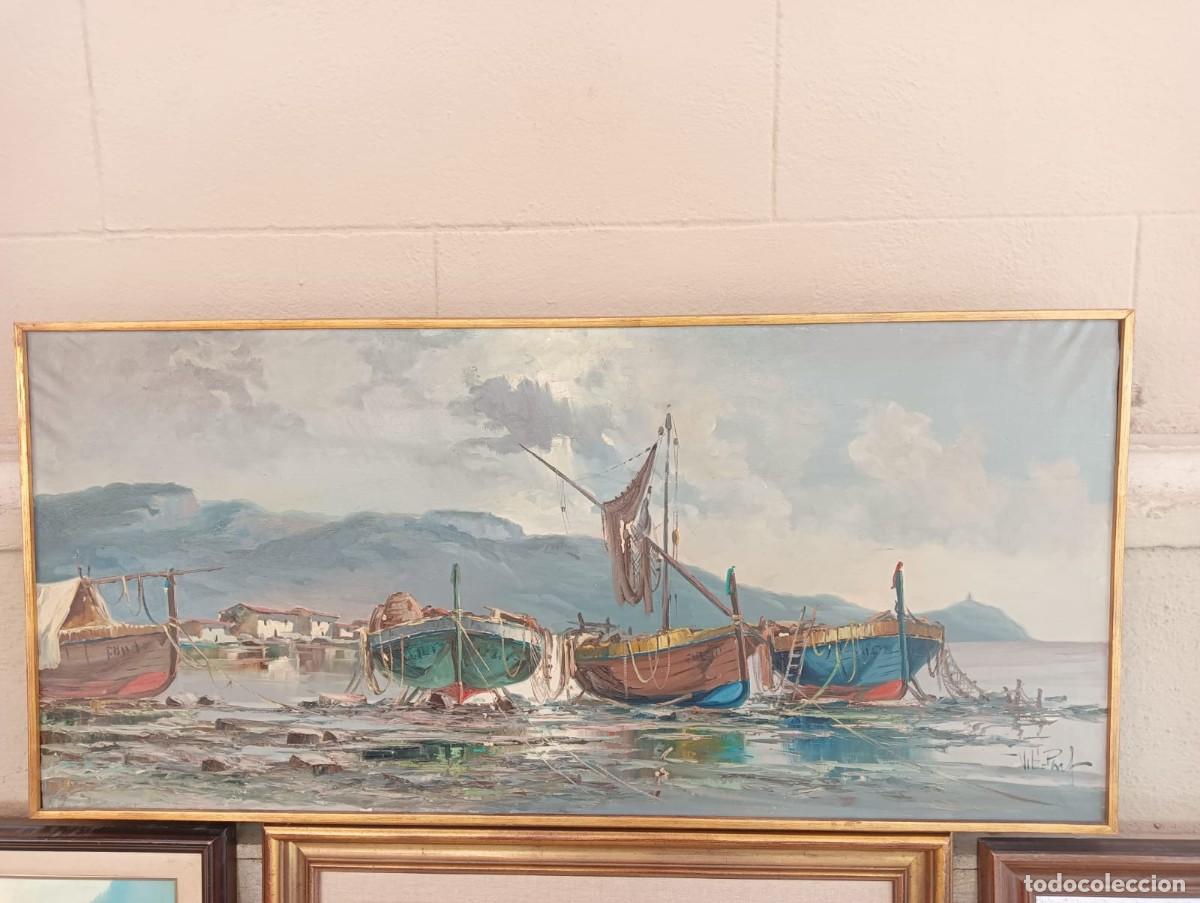 Arte: &Oacute;leo del pintor Vila-Puig - Foto 1