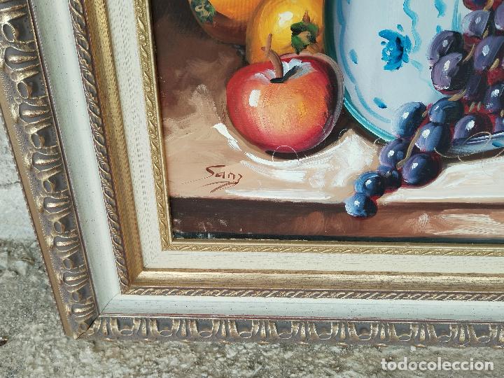 Arte: bodegon oleo original firmado - Foto 3