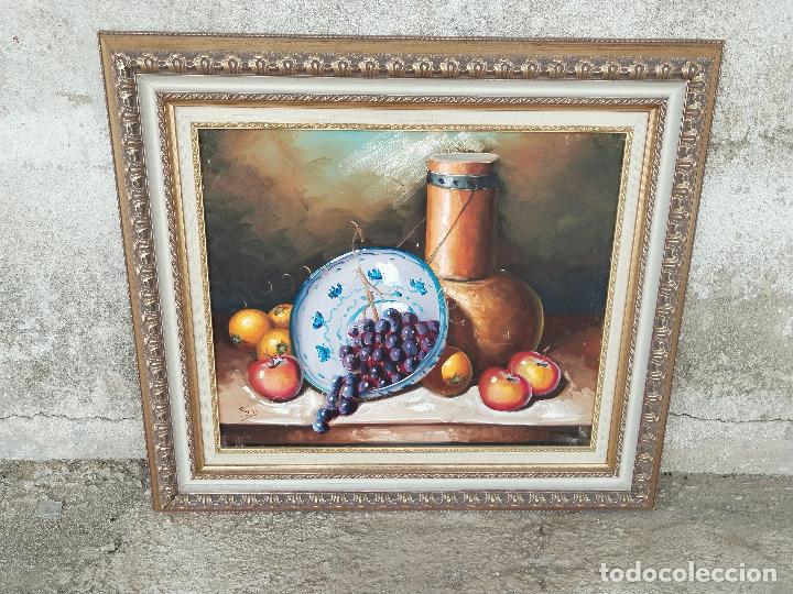 Arte: bodegon oleo original firmado - Foto 5